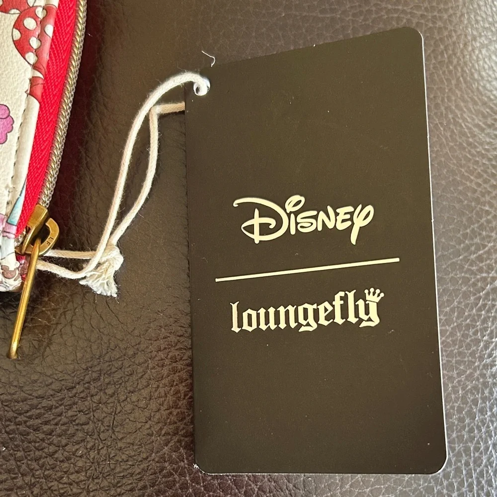 Disney Loungefly Snacks Print Wallet New With Tags Mickey Cupcake Pizza Donut